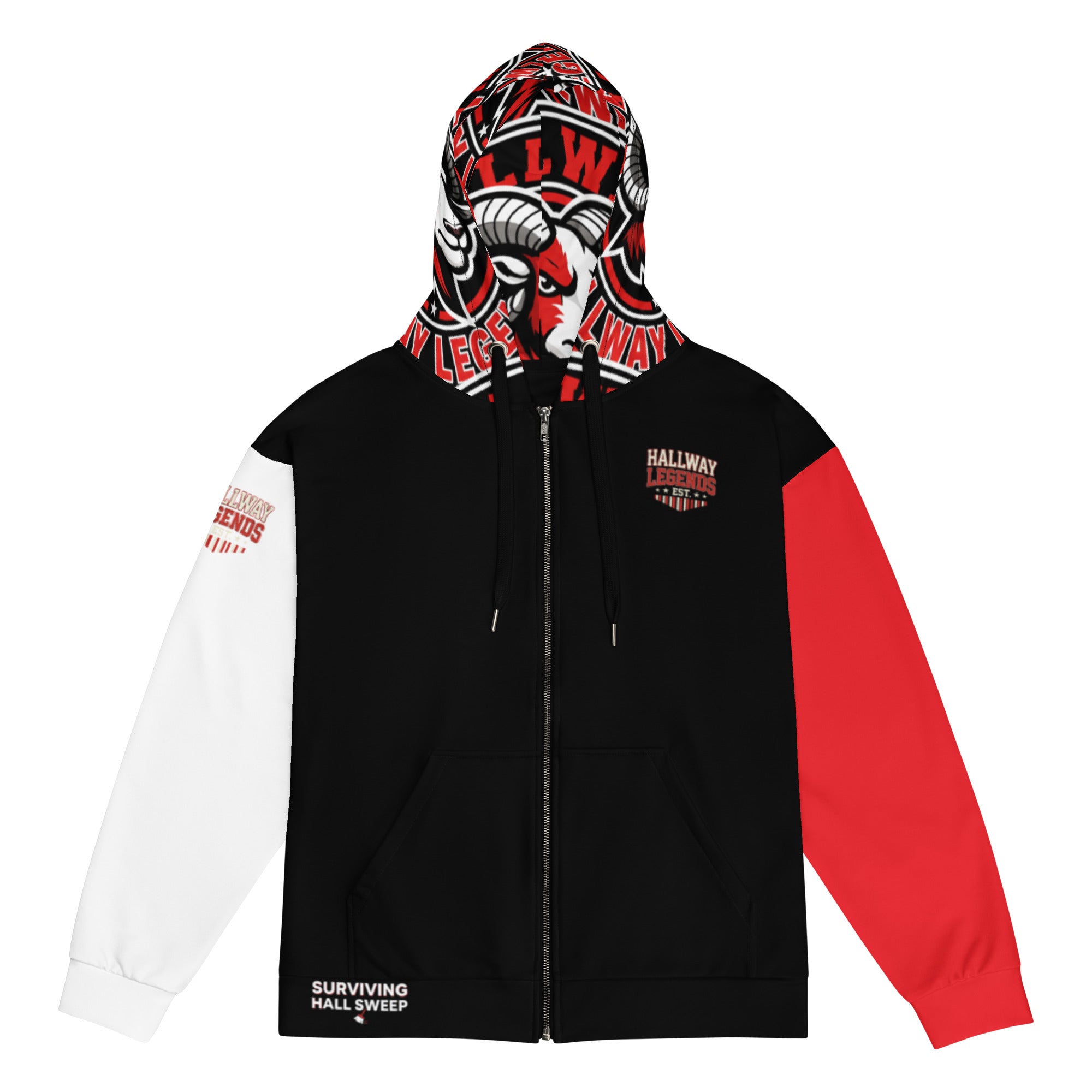Hallway Legends “Survived Hall Sweep” Zip Hoodie