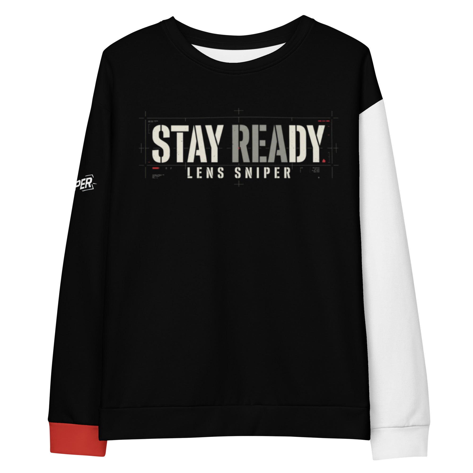 Stay Ready — Lens Sniper Unisex cotton sweatshirt