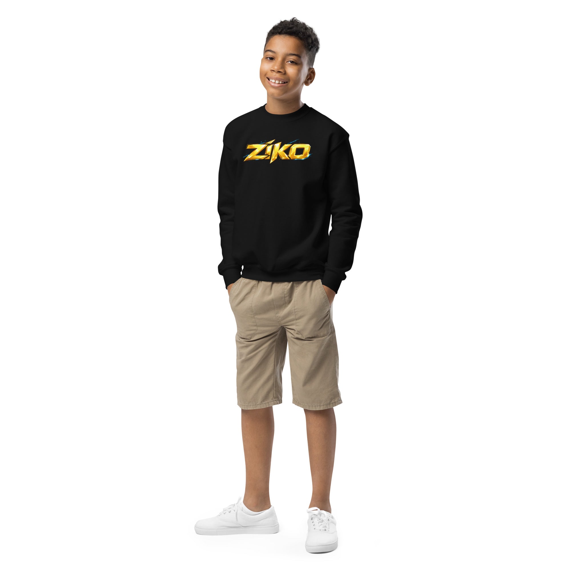 ZIKO Core Logo Crewneck — Youth crewneck sweatshirt Edition